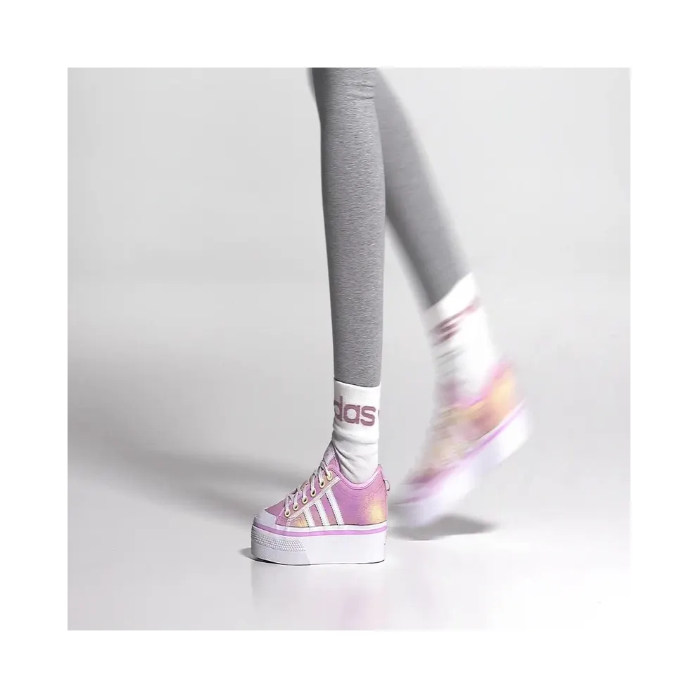 Adidas Nizza Platform Bliss Lilac / Cloud White / Almost Yellow (GY9476)