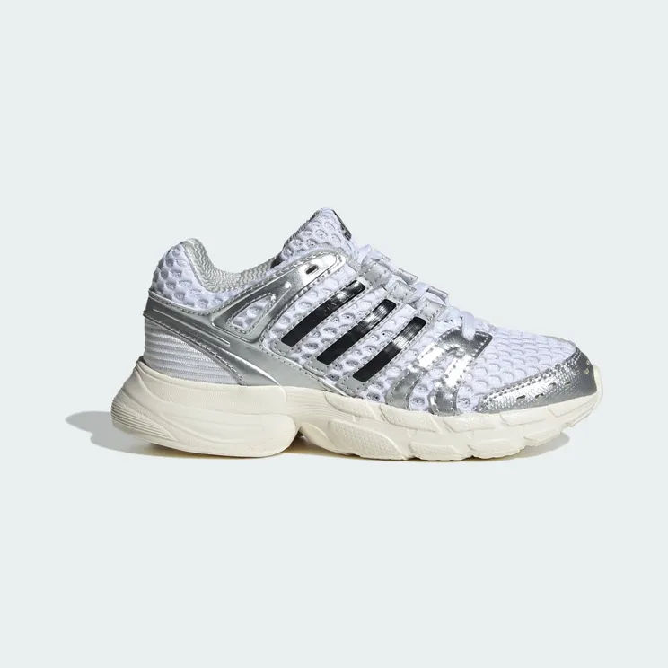 Adidas ADISTAR CONTROL 5 ELASTIC LACE SCHOENEN Cloud White / Silver Metallic / Grey One (KK4248)