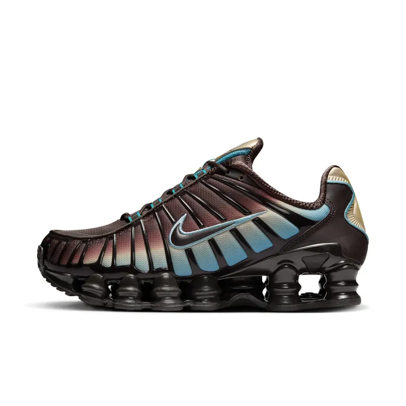 Nike Shox TL Velvet Brown Denim Turquoise (IB4340-200)