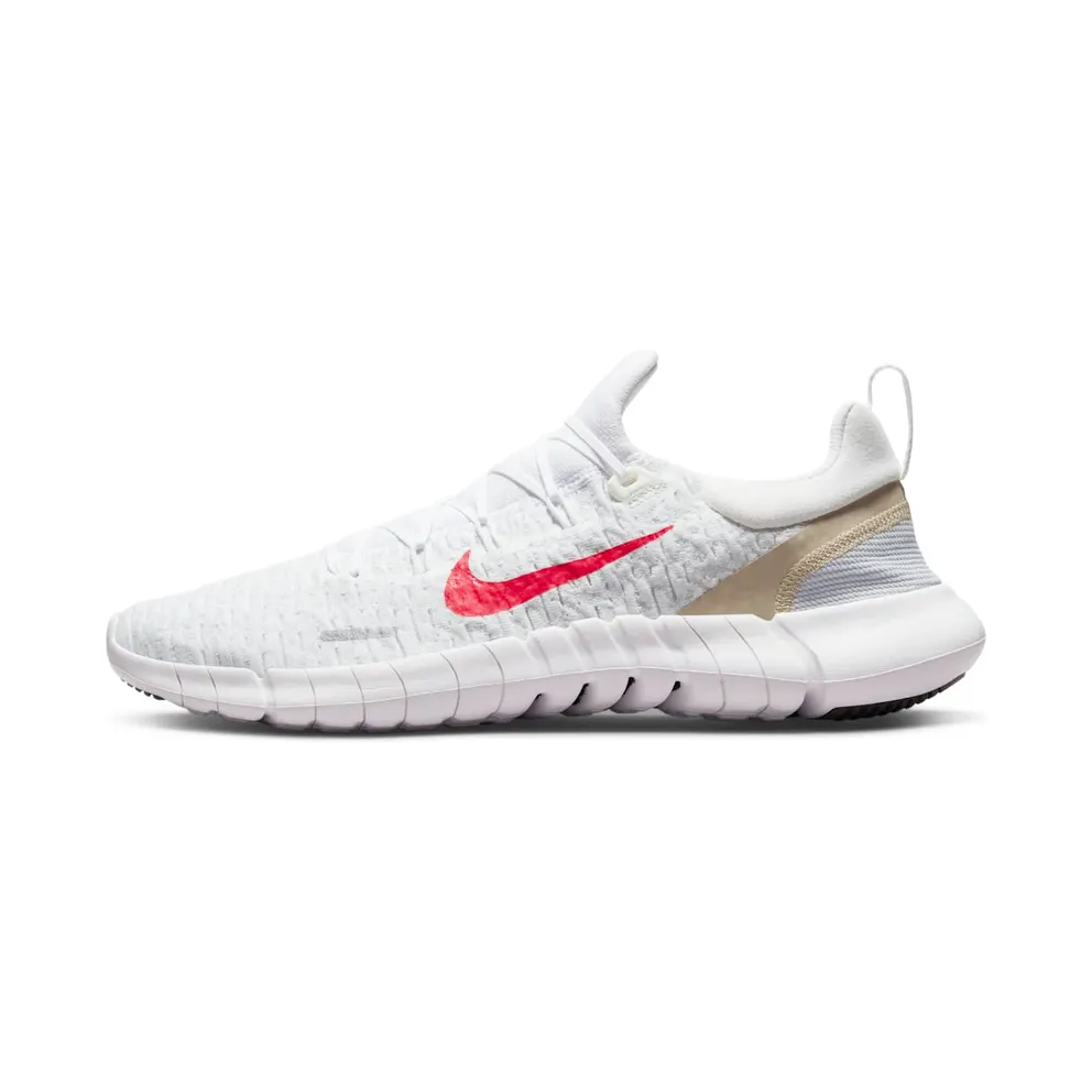Nike Free Run 5.0 Next Nature White Siren Red Sanddrift (CZ1884-101)