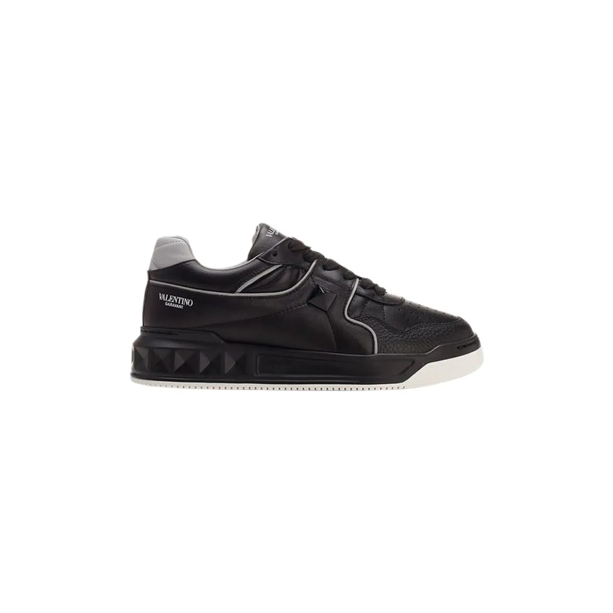 Valentino Garavani One Stud Low Top Black Gray (YS0E71NWN_00A)