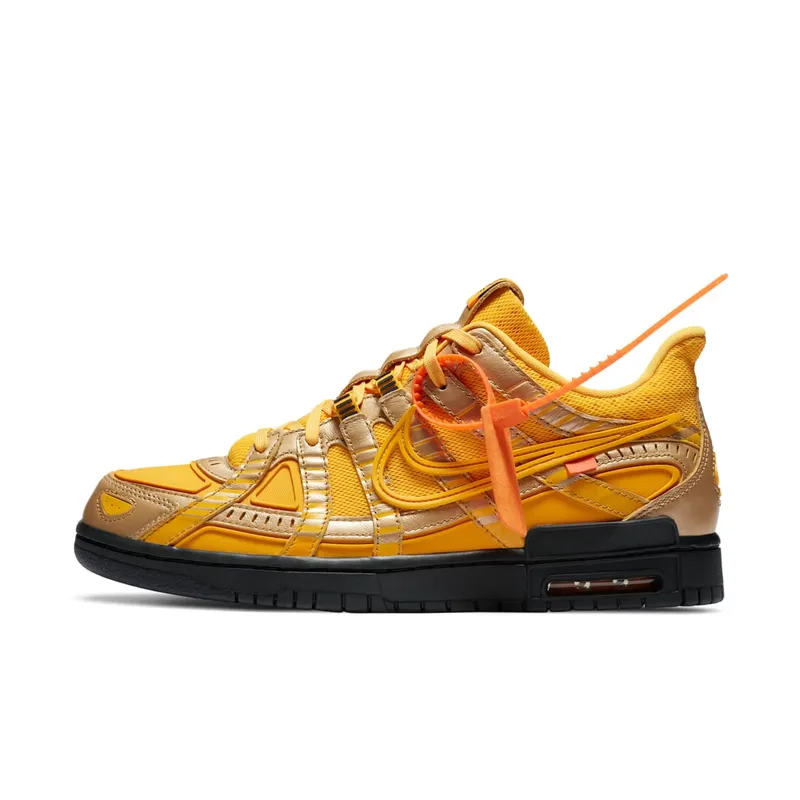 Nike Air Rubber Dunk Off-White University Gold University Gold/University Gold-Black (CU6015-700)