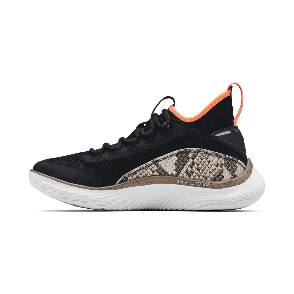 Under Armour Basketball Shoes Grade School Curry Flow 8 Black (3024430-005)