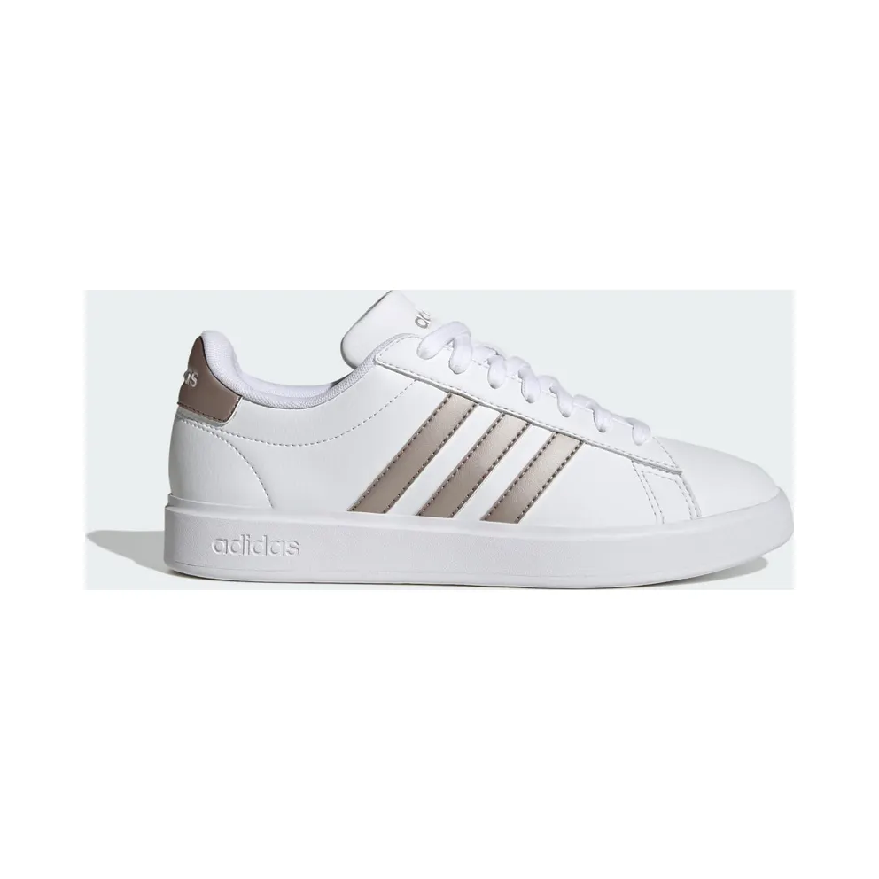 Adidas Grand Court Cloudfoam Lifestyle Court Comfort Cloud White / Platinum Metallic / Platinum Metallic (GW9215)