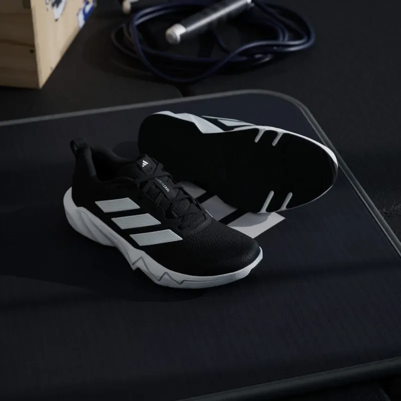 Adidas Rapidmove Go Training Shoes Core Black / Cloud White / Silver Metallic (JQ3953)