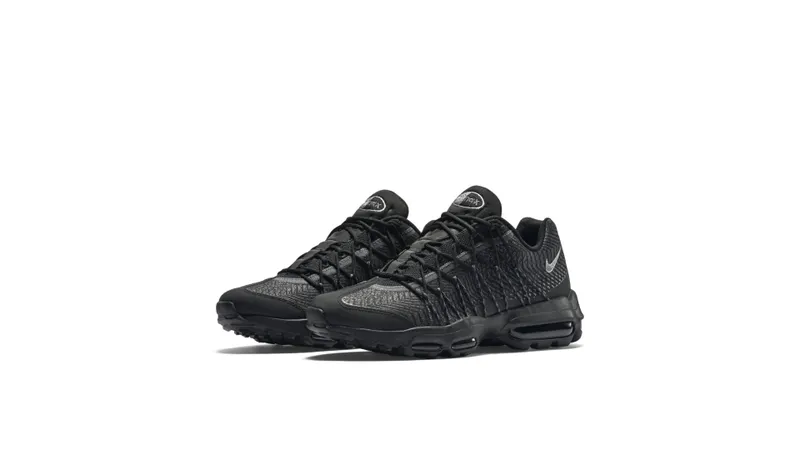 Nike Air Max 95 Jacquard Black Silver Black/Silver-Dark Grey-White (749771-001)