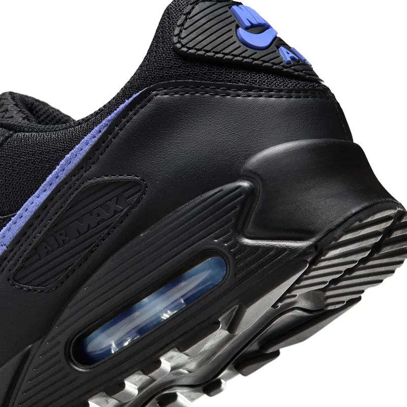 Nike Air Max 90 Black / Black / Sapphire (DM0029-021)