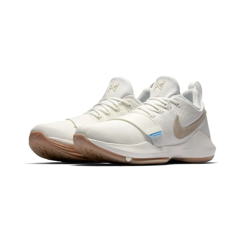 Nike PG 1 Ivory Ivory/Oatmeal-Gum Light Brown-Vivid Sky (878627-110)