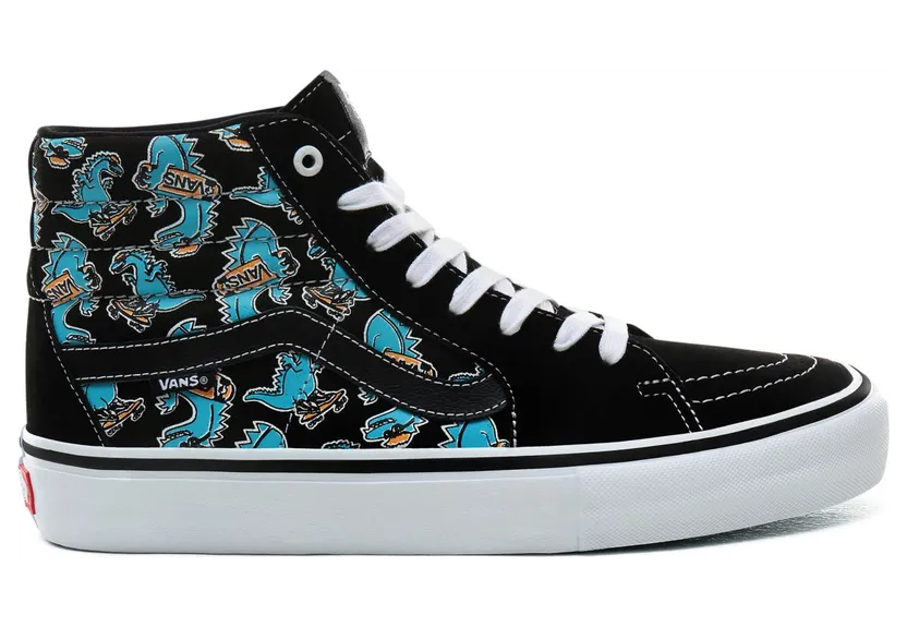 Vans Sk8-Hi Pro ‘Vanosaur’ Black (VN0A45JDRW7)