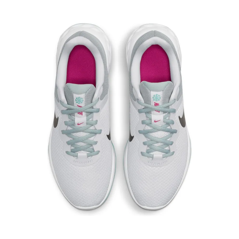 Nike Revolution 6 Next Nature Road Running Grey 50% Sustainable Materials (DC3729-501)
