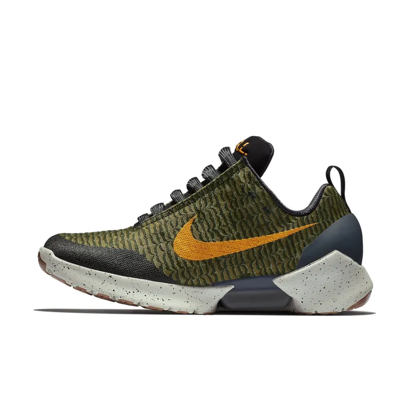 Nike HyperAdapt 1.0 Olive Flak Olive Flak/Orange Peel-Black-Sequoia (843871-300)