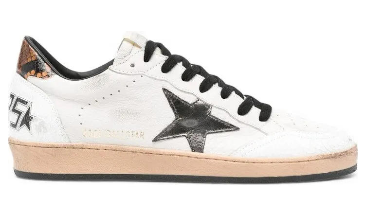 Golden Goose Ball-Star Low White Silver Star (GMF00117.F007600.82998)
