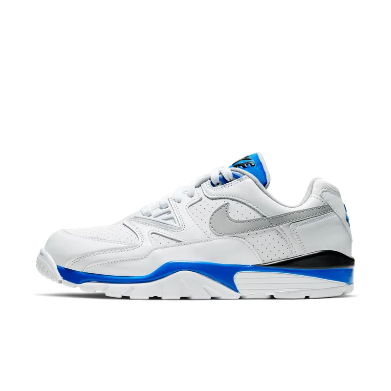 Nike Air Cross Trainer 3 Low White White/Racer Blue-Black-Light Smoke Grey (CJ8172-100)