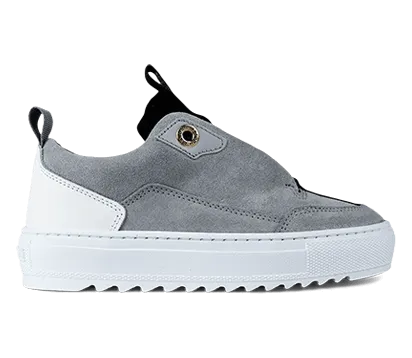 Mason Garments Milano Next Gen Suede Cement Grau (B-FW20-4B)