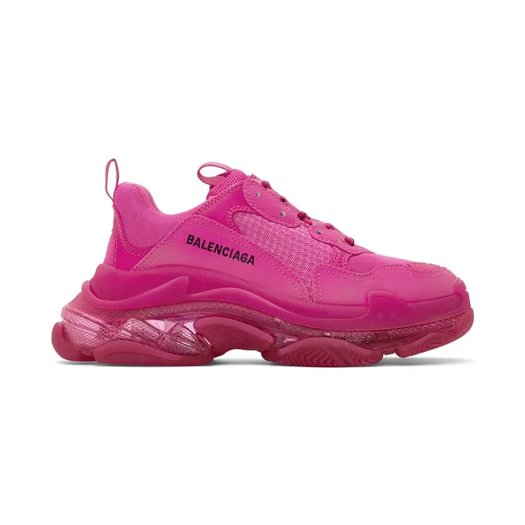 Balenciaga Pink Triple S Clear Sole 5059 PINK (541624-W2FG1)