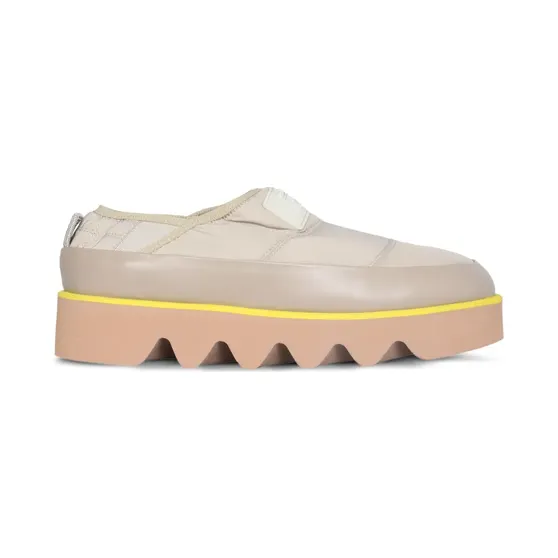 MSGM Sneakers met plateauzool en logopatch – Beige (3142MDS178810)