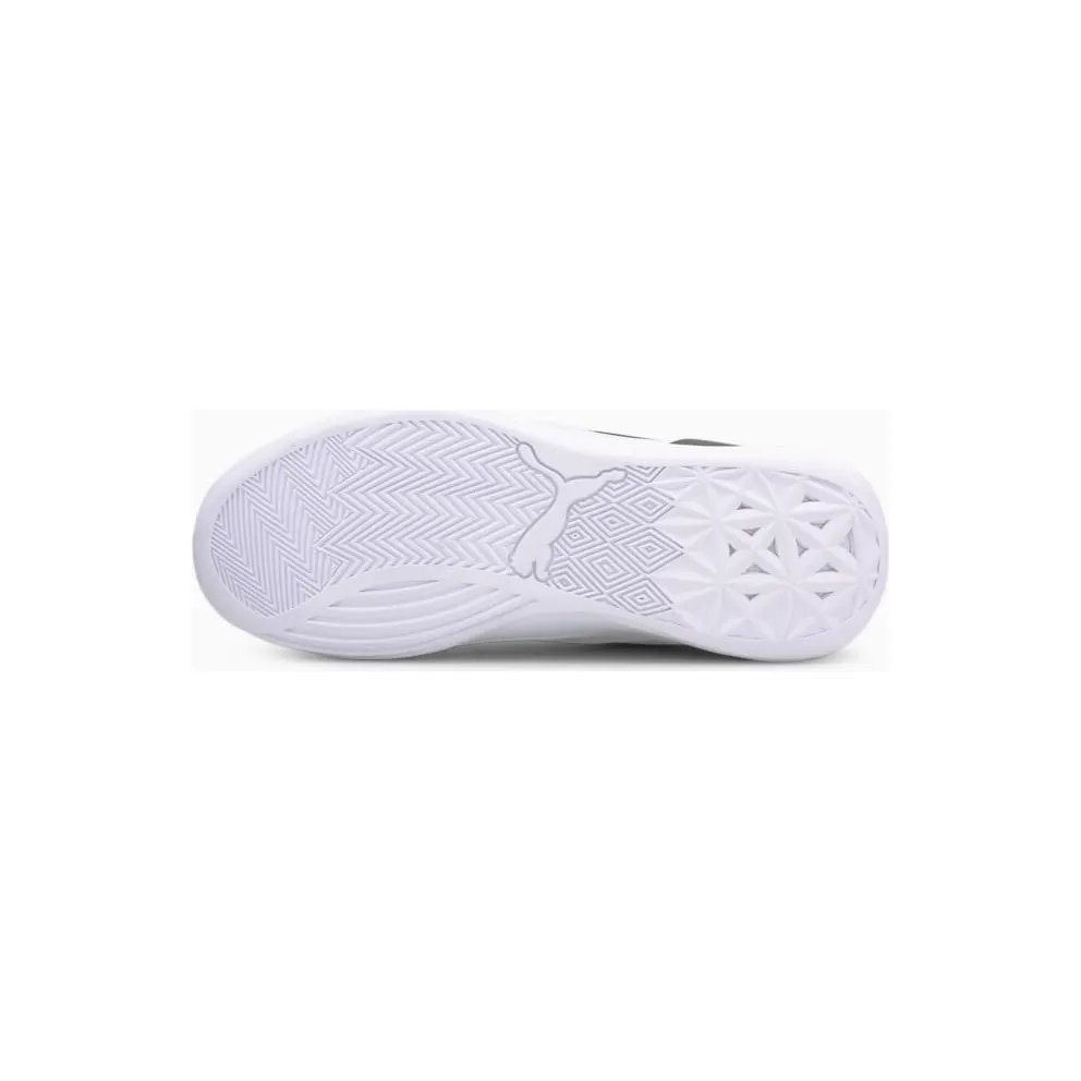 Puma Clyde Hardwood Team Basketball Shoes White/Black (194454-01)