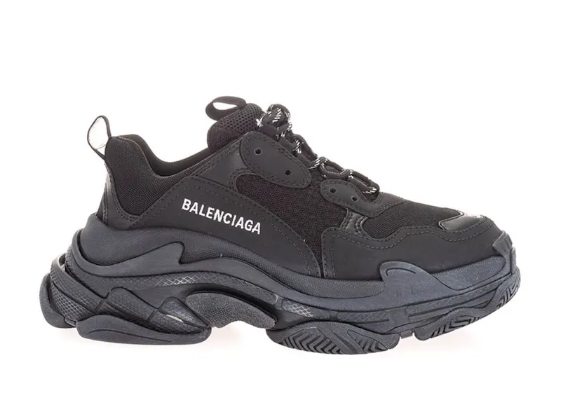 Balenciaga Triple S Black 2021 (W) (531388W09OM1000)