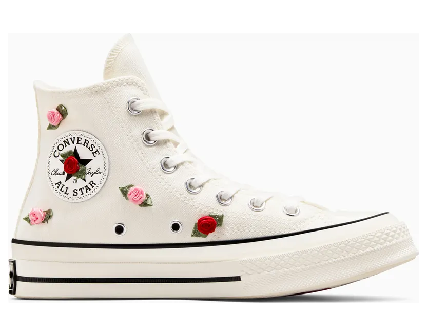 Converse Chuck 70 Valentine’s Day Egret/Red/Lt Jellyfish Jitter (A10637C)