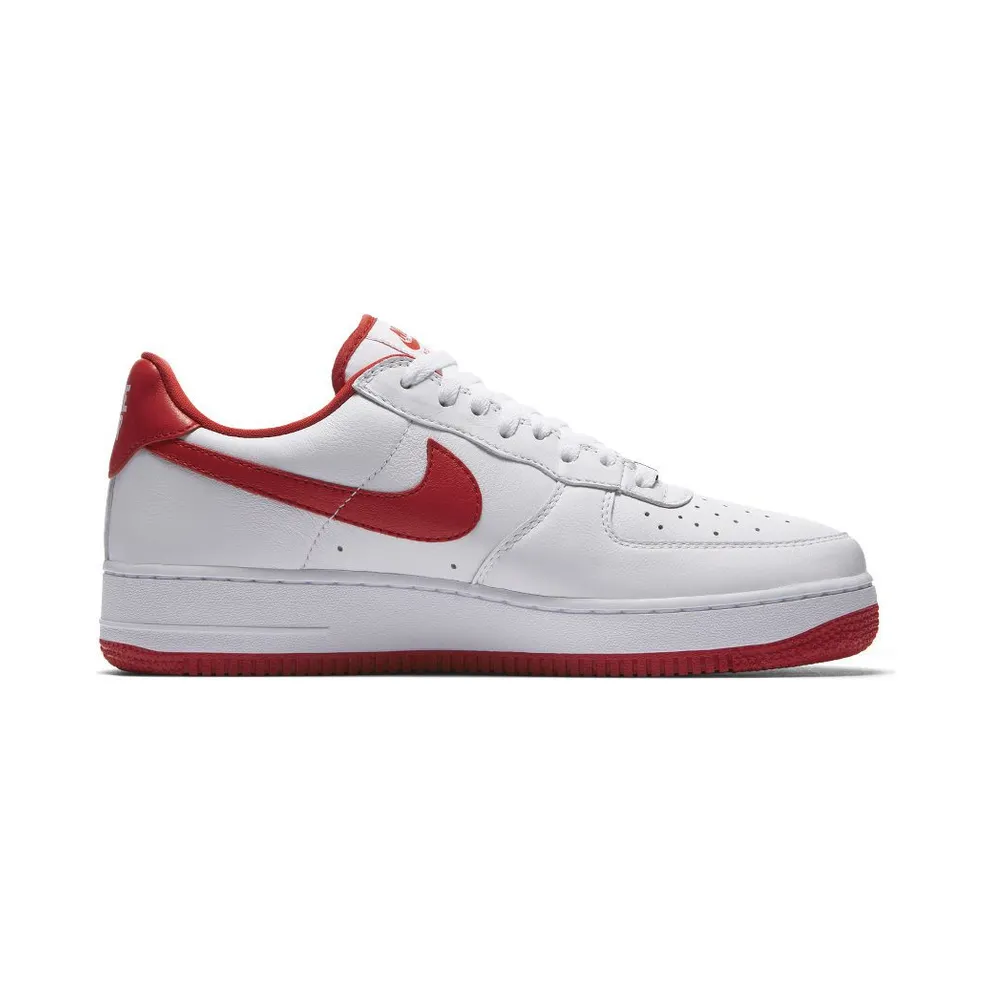 Nike Air Force 1 Low Think 16 (Fo Fi Fo) White/University Red-Metallic Gold-White (AQ5107-100)