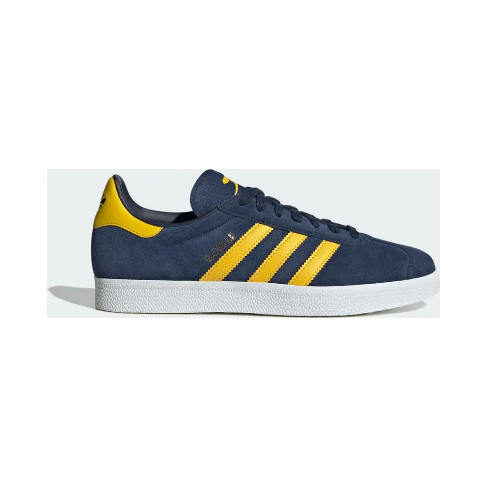 adidas Gazelle Shoes Collegiate Navy / Tribe Yellow / Cloud White (IE8500)