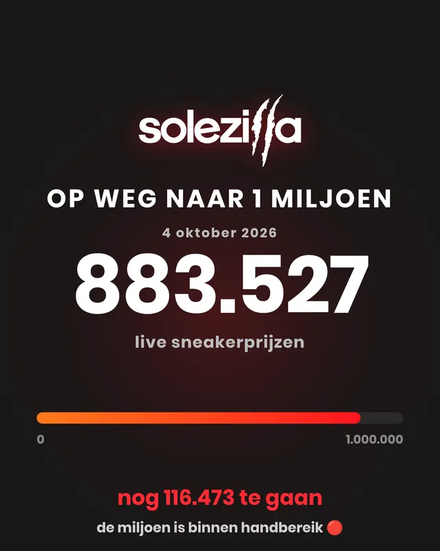De data achter Solezilla: 883.527 live prijzen uit 321 winkels