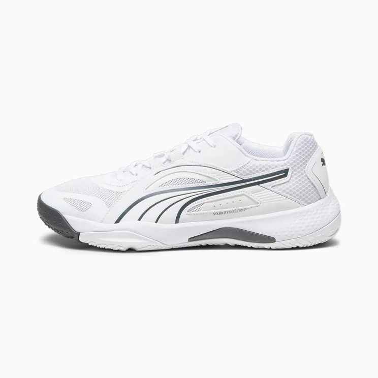Puma Solarstrike II indoorsportschoenen Wit/Grijs (106881-06)