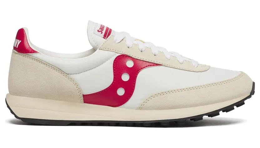 Saucony Trainer 80 White Red (S70884-10)