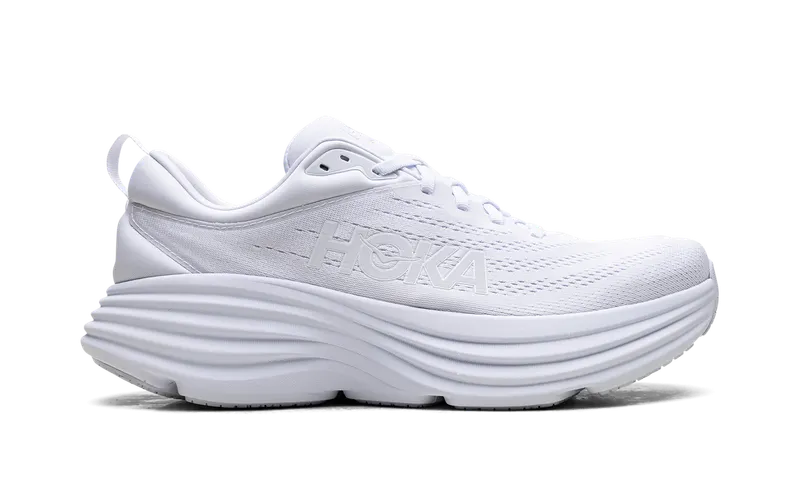 Hoka Bondi 8 “Triple White” (1127952-WWH)