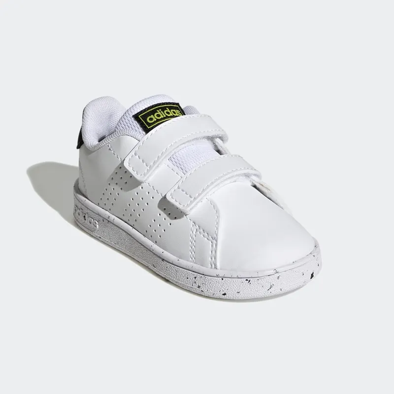Adidas Advantage Lifestyle Court Two Hook-and-Loop Cloud White / Core Black / Beam Yellow (GW6502)
