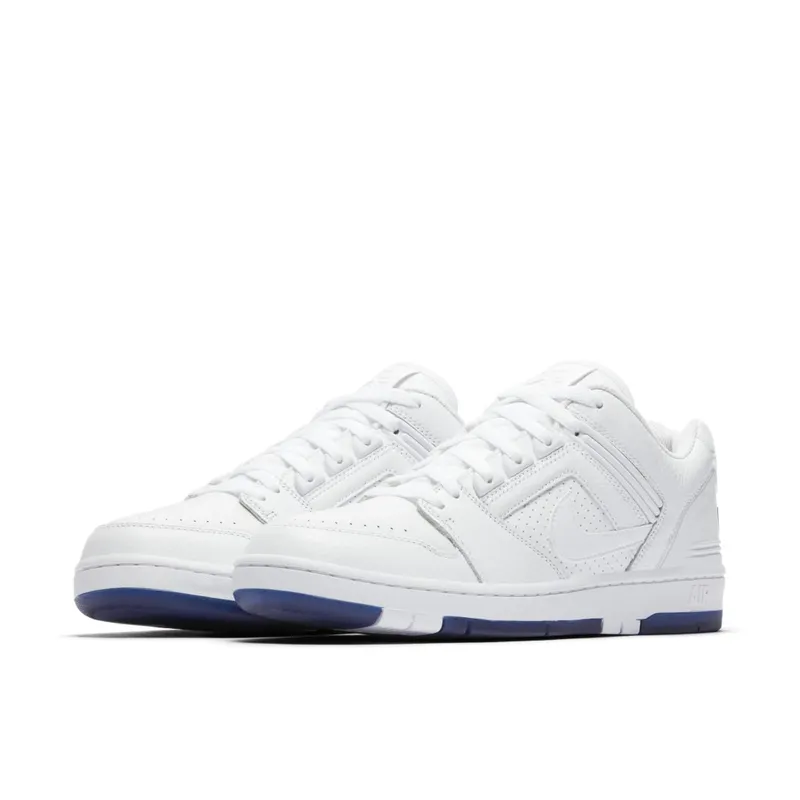 Nike SB Air Force 2 Low Kevin Bradley White/White-Blue Void (AO0298-114)