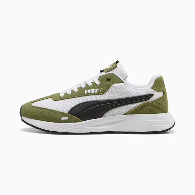 Puma Runtamed Wind mesh “Puma White / Puma Black / Olive Green” (408618_03)