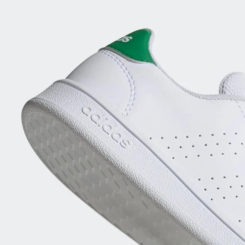Adidas Advantage Cloud White / Green / Grey Two (EF0223)