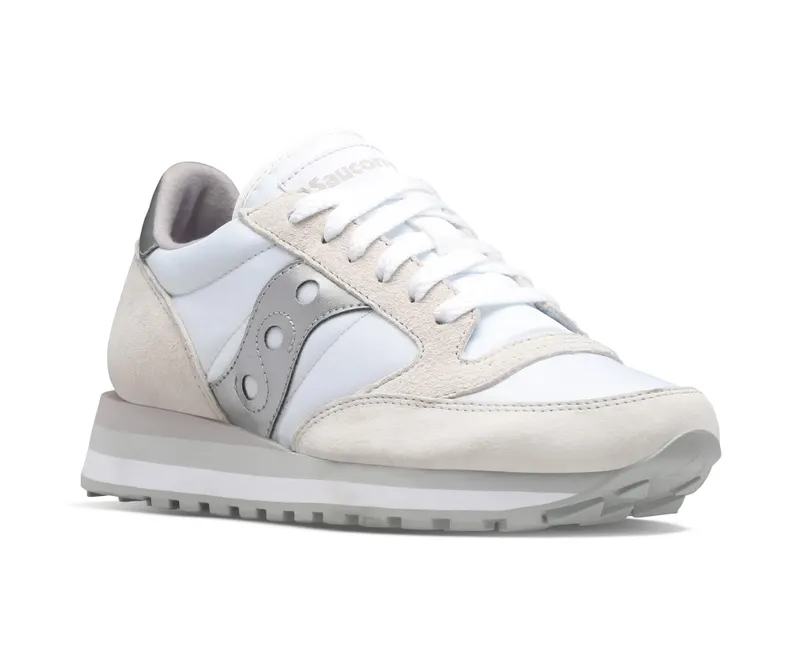 SAUCONY Jazz Triple “White / Silver” (S60530-16)