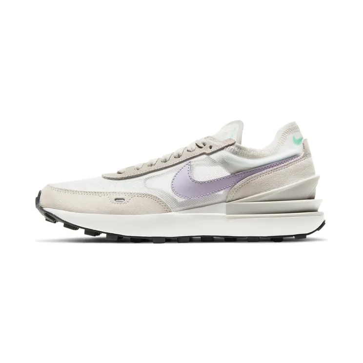 Nike Waffle One “Summit White / Light Bone / Green Glow / Infinite Lilac” (DC2533-101)