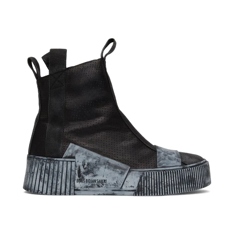Boris Bidjan Saberi Black Bamba 3.1 High Top Sneakers (304-SS2200B3000000SM-0043)