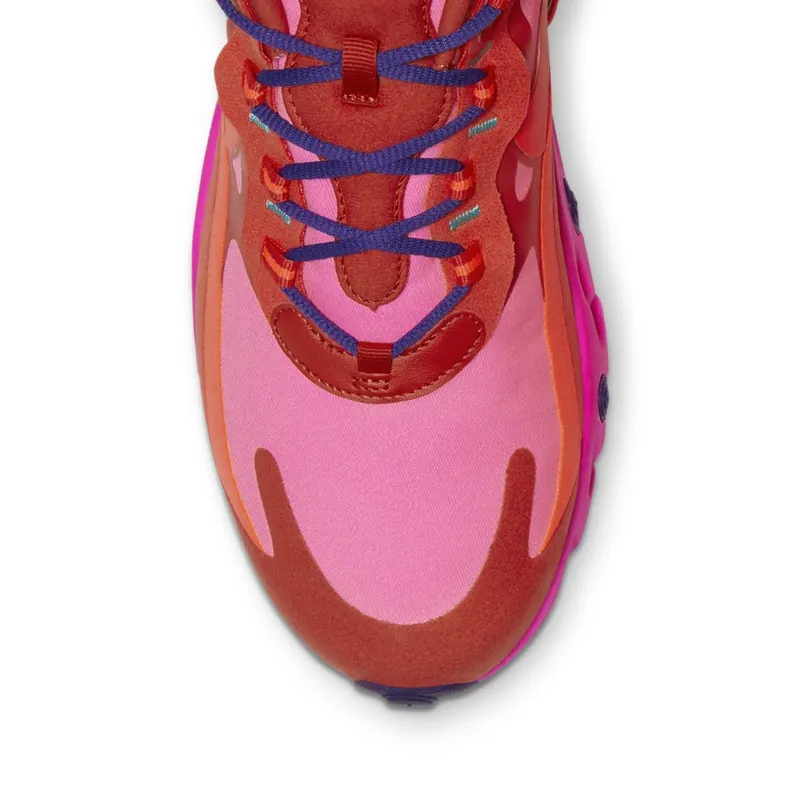 Nike Air Max 270 React Electronic Music Mystic Red/Pink Blast/Habanero Red (AO4971-600)