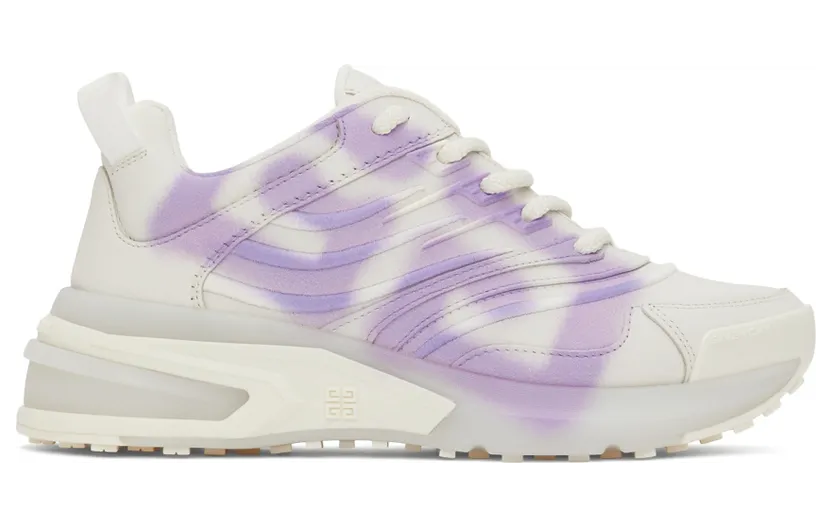Givenchy White & Purple Chito Edition GIV 1 Sneakers (BE001ME1CA107)