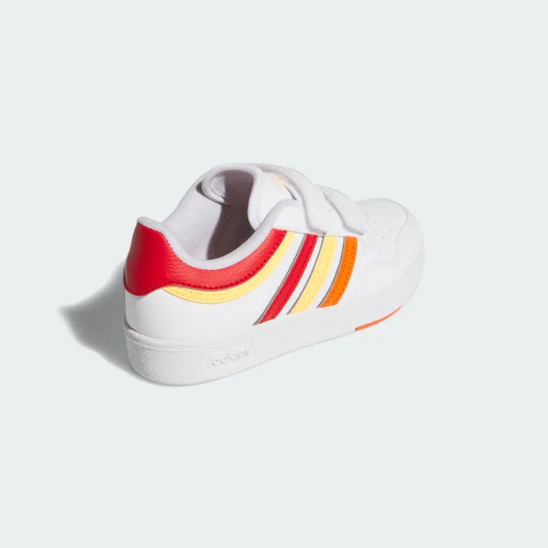 Adidas Hoops 4.0 Cloud White / Better Scarlet / Flash Orange (JQ7866)