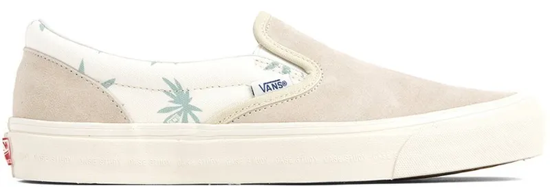 Vans Slip-On Modernica Light Blue Repeat Palm Leaf Seed Pearl/Palm Leaf (VN0A45JKVQK)