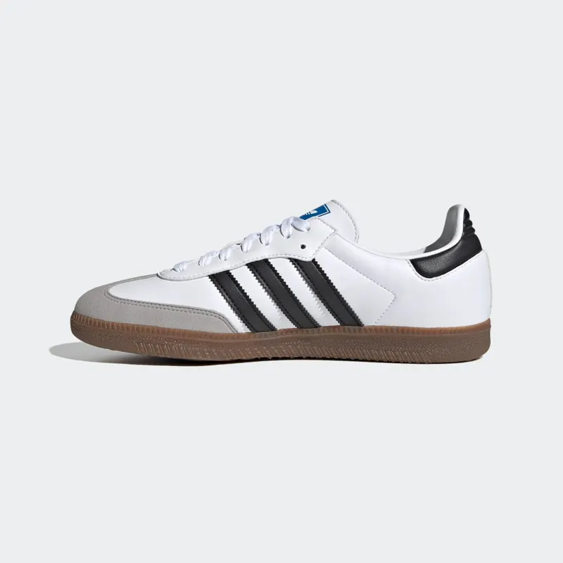 Adidas Samba Vegan Cloud White / Core Black / Gum (H01877)