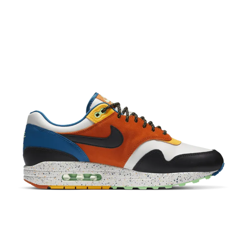 Nike Air Max 1 Multi Mix White/Black-Rust-Blue (CZ8140-001)
