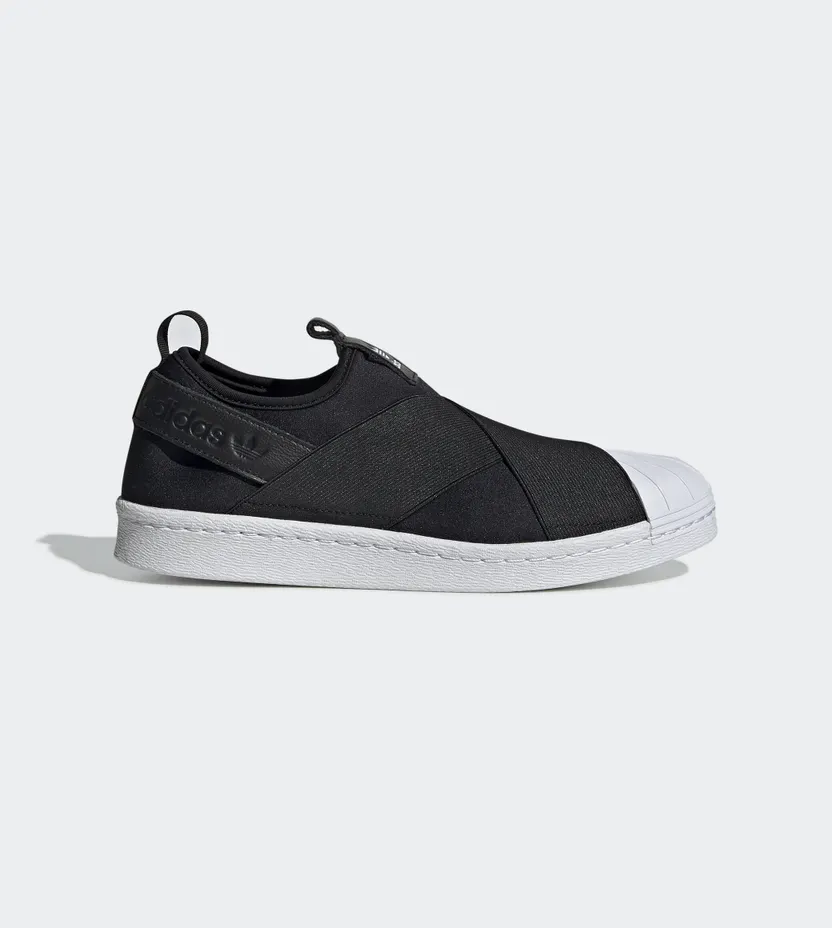 Adidas Superstar Slip on Black White (S81337)