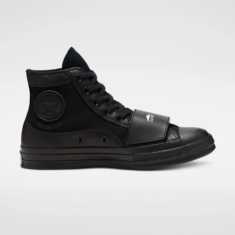 Converse Chuck Taylor All-Star 70s Hi Neighborhood Motorcycle Black/Black (165603C)