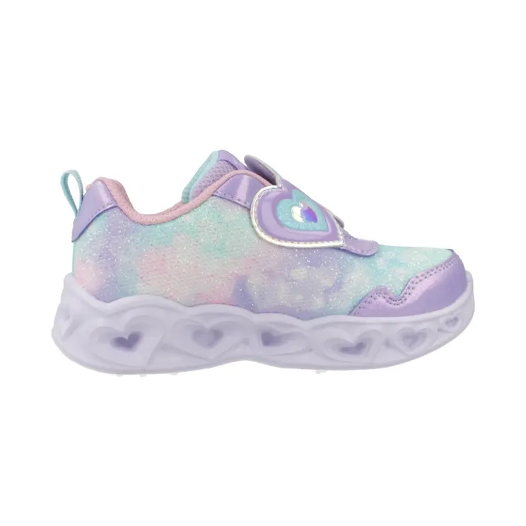 Skechers Heart Lights – Lovin Reflection “Lavender / Light Pink” (302693NLVLP)