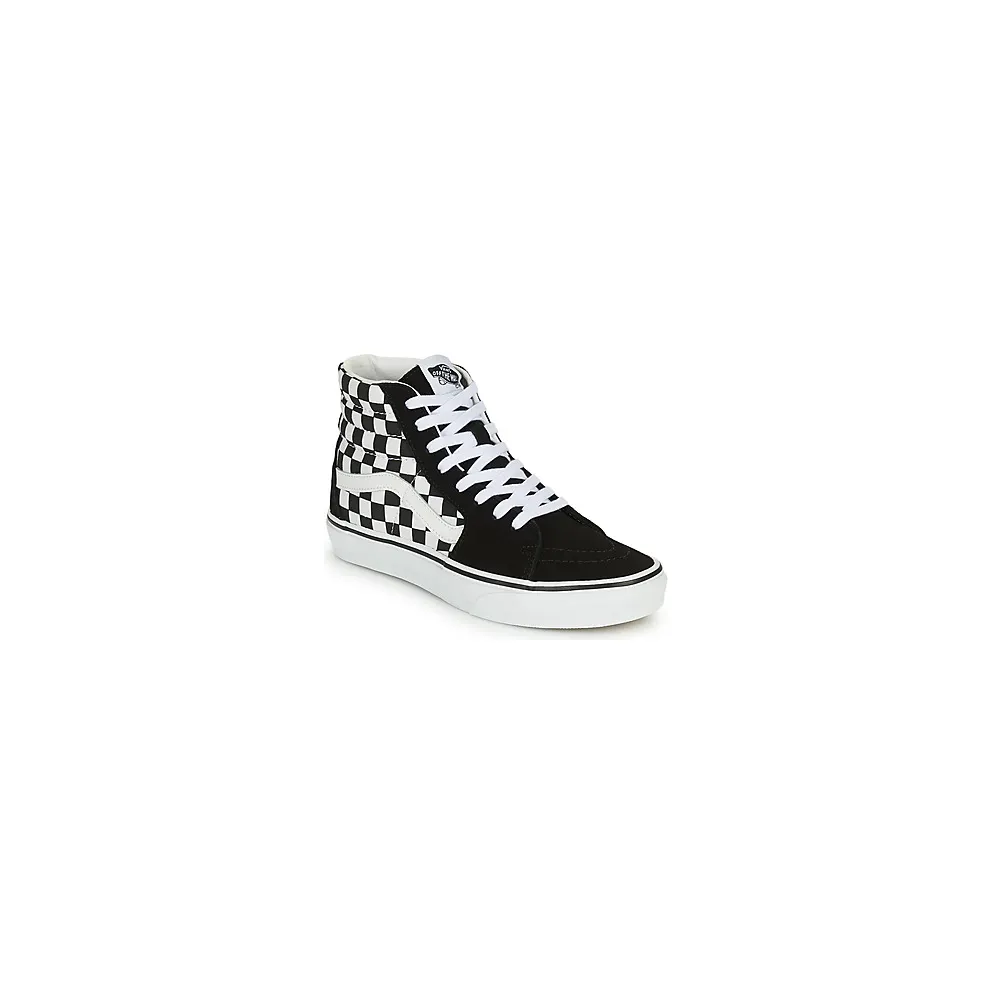 Vans Karierte Sk8-Hi Sneakers – Schwarz (VN0A32QGHRK1)