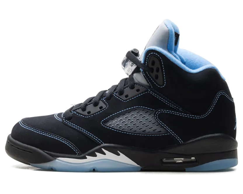 Air Jordan 5 Retro GS “Black University Blue (2026)” (440888-008)