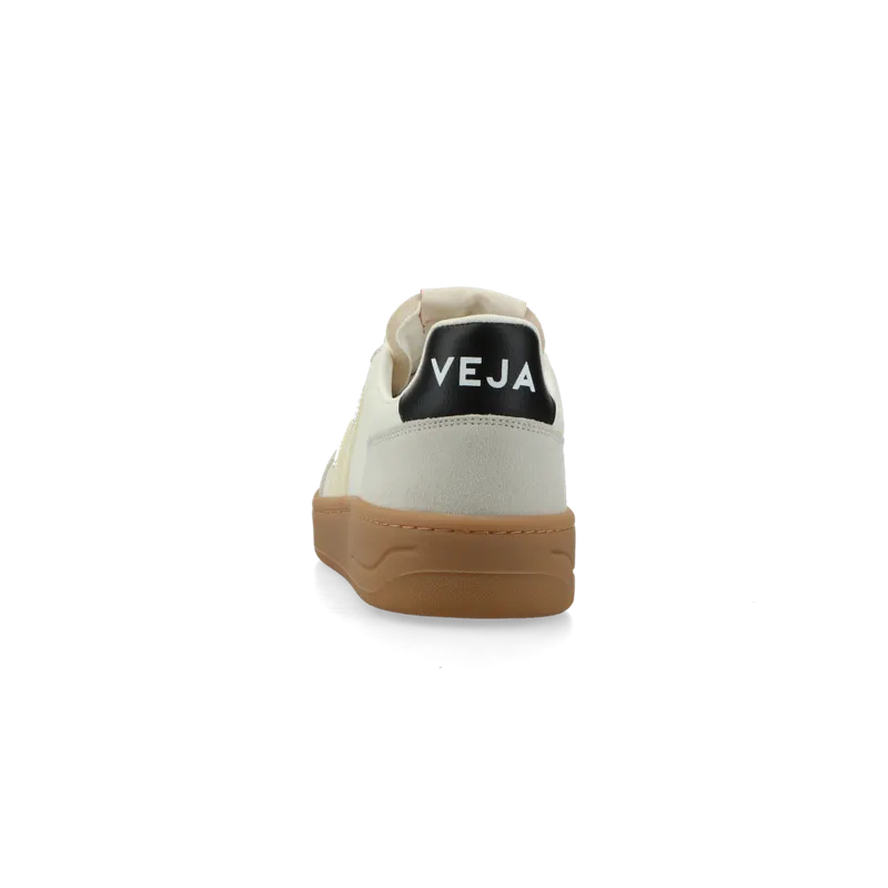 VEJA V-82 Grained Leather (pure / calcaire / black) – VE3320759