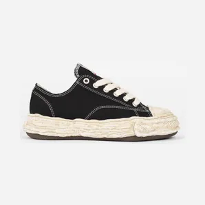 Maison Mihara Yasuhiro Peterson 23 OG Dyed Sole Canvas Low “Black” (A13FW713-BLK)