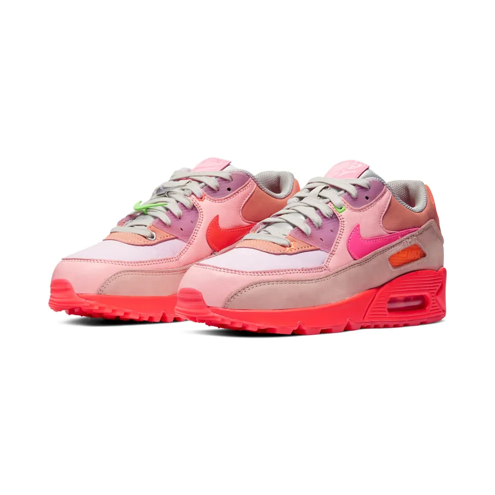 Nike Womens Air Max 90 Premium ‘Pink Shade’ (2019) (CT3449-600)